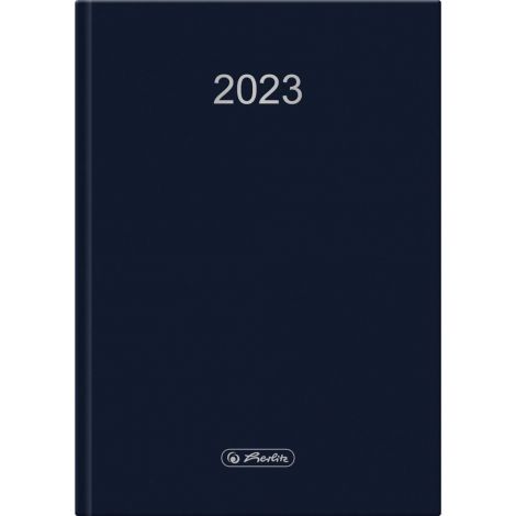 2024 Kalendarz Herlitz Dzienny Szefa A5, Granatowy